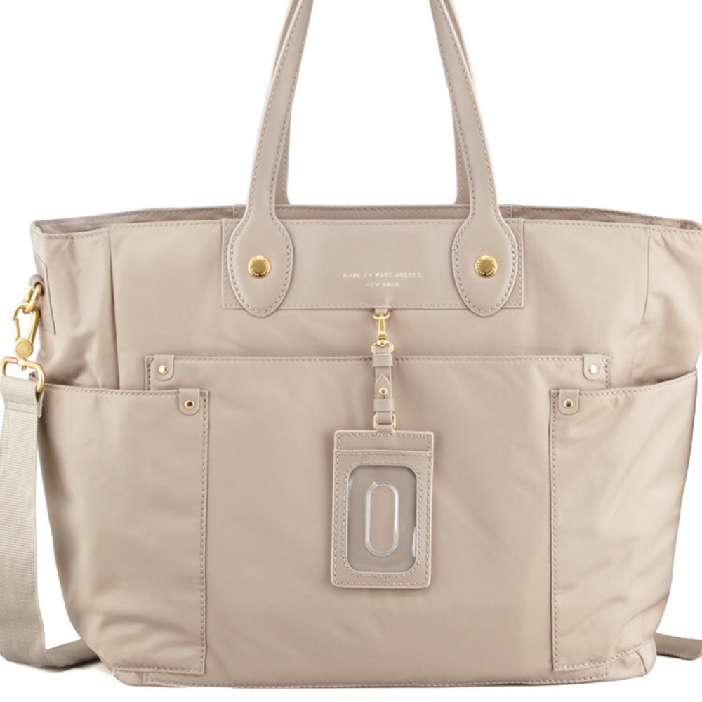 NEW Marc by Marc Jacobs diaper bag/ tote. Cement